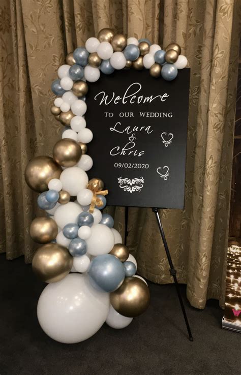 welcome balloon decoration